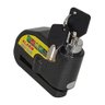 Trava Cadeado com Alarme Sonoro Freio a Disco Moto Bike Scooter - 1