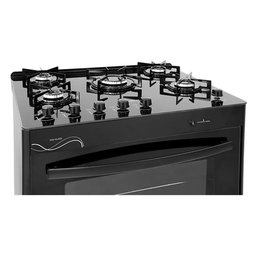 Fogão Suggar Neo Glass 4 Bocas com Acendimento Automático Preto - 2
