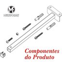 Ver imagem 2 de 5 Suportes Refletor Fachada Banner Braço 100 Cm 05 Cjt - Branco