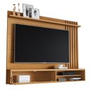 Ver imagem 5 de Painel Ripado para TV até 72 Polegadas com Rack Suspenso com 1 Porta Munique