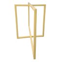 Ver imagem 4 de Base de Ferro Retangular Para Mesas em Geral - Modelo Industrial - Pintura Eletrostática Tonalidade 