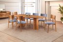 Ver imagem 1 de Sala de Jantar Moderna 8 Cadeiras - Sage - Requinte Salas