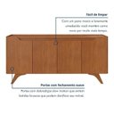 Ver mais imagens de Buffet Atenas 4 Portas 180 cm Naturalle - Mavaular