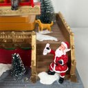 Ver imagem 5 de Cenario Parque Natalino Enfeite Decorativo LED Musical Natal Mesa Estante Casa Sala Loja Vitrine Fim