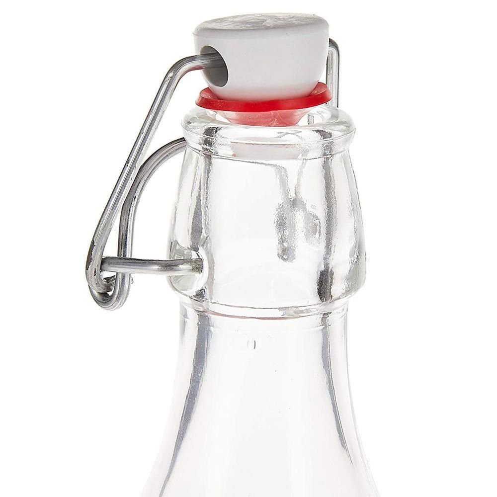 Garrafa de Vidro Bormioli Rocco Swing Luxo Com Tampa 500ml - 3