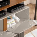 Ver imagem 2 de Painel para Tv de até 55" 2 Portas Illume Off White/damasco