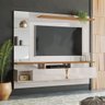 Painel para Tv de até 55" 2 Portas Illume Off White/damasco - 3