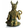 Estátua Deus Cernunnos Wicca 10cm Dourado em Resina Envio Imediato Com Nota - 2