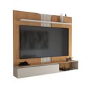 Ver imagem 3 de Painel para Tv até 65 Polegadas City 1 Porta Nature/off White - Panorama Móveis