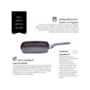 Ver imagem 2 de Grill Sartin Grafite 24cm Mimo Style