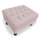 Ver imagem 2 de Puff Baú Decorativo Luis XV Capitonê 60x50cm Suede Rosa Bebê - Sheep Estofados Luis XV Baú 60x50