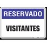 PLACA RESERVADO VISITANTES - 1