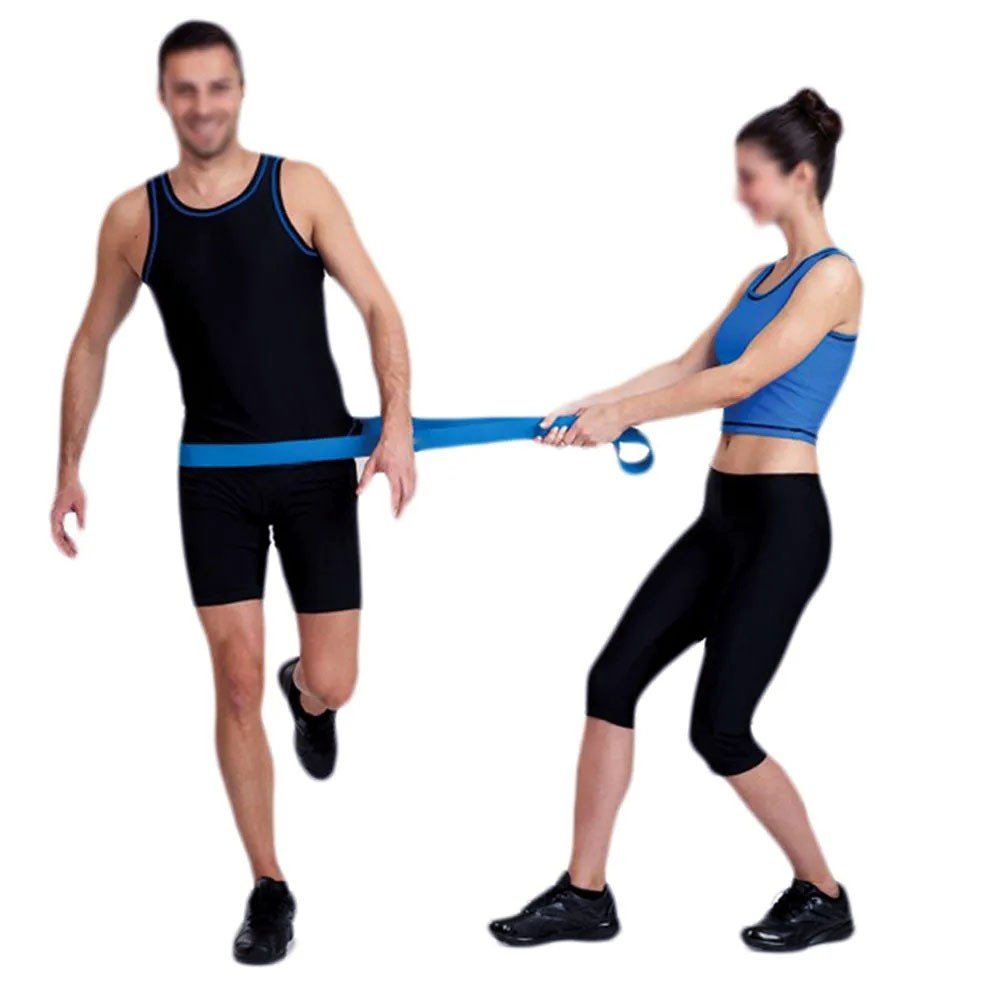 Faixa Elastica Extensor Exercicio Em Casa Academia Resistencia Fitness Pilates - 5