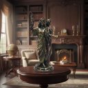 Ver imagem 7 de Estátua Hécate Deusa Tríplice da Magia e Bruxaria Veronese B04121 Bronze