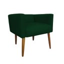 Ver imagem 1 de Banco Decorativo Nina Suede Verde - Dominic Decor