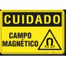 PLACA CUIDADO CAMPO MAGNÉTICO - 1
