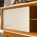 Ver imagem 3 de Rack com Painel Siena para Tv de até 75 Polegadas (com Rodízio) - Cinamomo Off White - Madetec