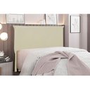 Ver imagem 4 de Cabeceira Cama Box Solteiro 90 Cm Garden Veludo Bege S04 - D'Rossi