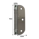 Ver imagem 2 de Dobradiça Prática Vg Inox - 4" com 3.un