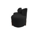 Ver imagem 5 de Namoradeira Sofá Feijão Lounge Orgânica Couro Preto