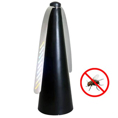 Ventilador Repelente de Mesa Portatil Inseto Mosca Mosquito Piquinique Jardim Quintal