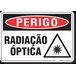 PLACA PERIGO RADIAÇÃO ÓPTICA - 1