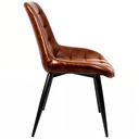 Ver imagem 4 de Kit 4 Cadeiras Romana Provence Poltrona Estofada Pu Vintage Retro Pés 