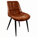 Ver imagem 2 de Kit 4 Cadeiras Romana Provence Poltrona Estofada Pu Vintage Retro Pés 