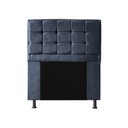 Ver imagem 2 de Kit Cabeceira + Calçadeira Baú Copenhague Solteiro 120cm Suede - Ecotec Decor:Cinza Escuro