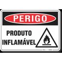 Ver imagem 1 de PLACA PERIGO PRODUTO INFLAMÁVEL