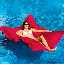 Capa Puff Flutuante Piscina:magenta - 5