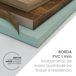 Paneleiro de Cozinha 1 Porta Menu Espaguete Kitchen Alamo - 9