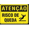 PLACA ATENÇÃO RISCO DE QUEDA - 1
