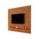 Ver imagem 4 de Painel para Tv até 75 Polegadas Ripado Dj Móveis Trento 275 Freijó
