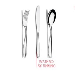 Faqueiro Brinox 42 Peças em Aço Inoxidável Extra Brilho Lyon - 2