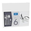 Ver imagem 1 de Faqueiro Brinox 42 Peças em Aço Inoxidável Extra Brilho Lyon