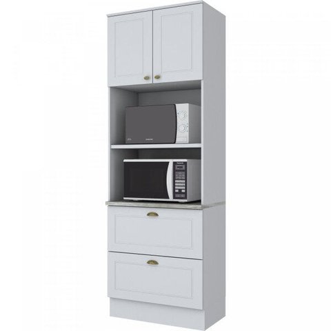 Paneleiro Duplo com Torre Quente 2 Fornos Americana Henn