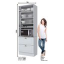 Ver imagem 3 de Paneleiro com Torre Quente 1 Forno Americana Henn