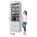 Ver imagem 4 de Armario Paneleiro Torre Quente Americana para 1 Forno - Henn