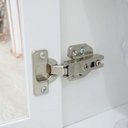 Ver imagem 5 de Paneleiro Simples 2 Portas de Vidro 2 Gavetas Americana Henn