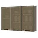 Ver imagem 3 de Armário Aéreo 3 Portas de Vidro Connect Móveis Henn