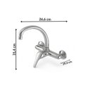 Ver imagem 3 de Misturador Monocomando para Cozinha de Parede Vega 7006