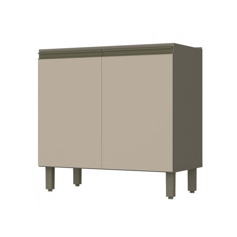 Balcão 2 Portas 80cm Connect Henn Balcão 2 Portas 80cm Connect Henn