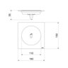 GRELHA MEBER CLIK QD 15X15 INOX PRESSAO - 2