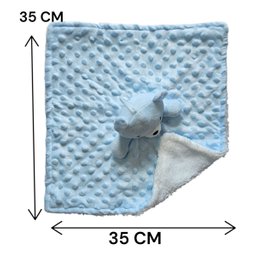 Naninha Bebê Soninho Conforto Pelúcia 35x35 Menino/menina - 3
