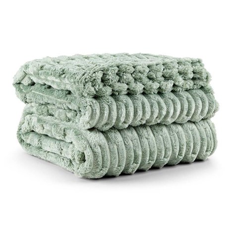 Cobertor Queen Polar Manta Flannel Ultrasoft - Orvalho - 100% Poliéster