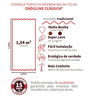 Telha Ecologica Classica Preta 3mm 2,00x0,95m Onduline Unico - 6