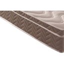 Ver imagem 4 de Cama Box Baú Solteiro: Colchão Anatômico Paropas D28 Pasquale + Base Crc Suede Brown (88x188)