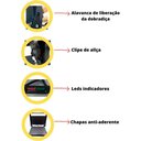 Ver imagem 3 de Mini Grill Elétrico de Inox Grelha Antiaderente Cozinha 220v
