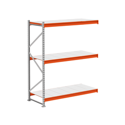 Mini Porta Pallet Continuação 250kg com 3 Longarinas 2,00 X 1,80 X 0,60 com Bandeja de Madeira - Ult - 1